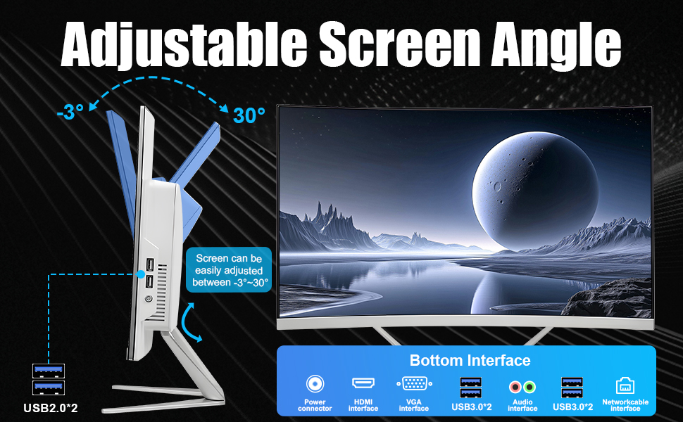 All-in-One Desktop Computer PC