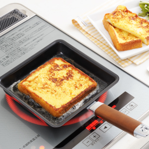 ハッピーたまごやき Amazon｜ヨシカワ ワイド 玉子焼き 鉄製 IH・直火対応 シンプル