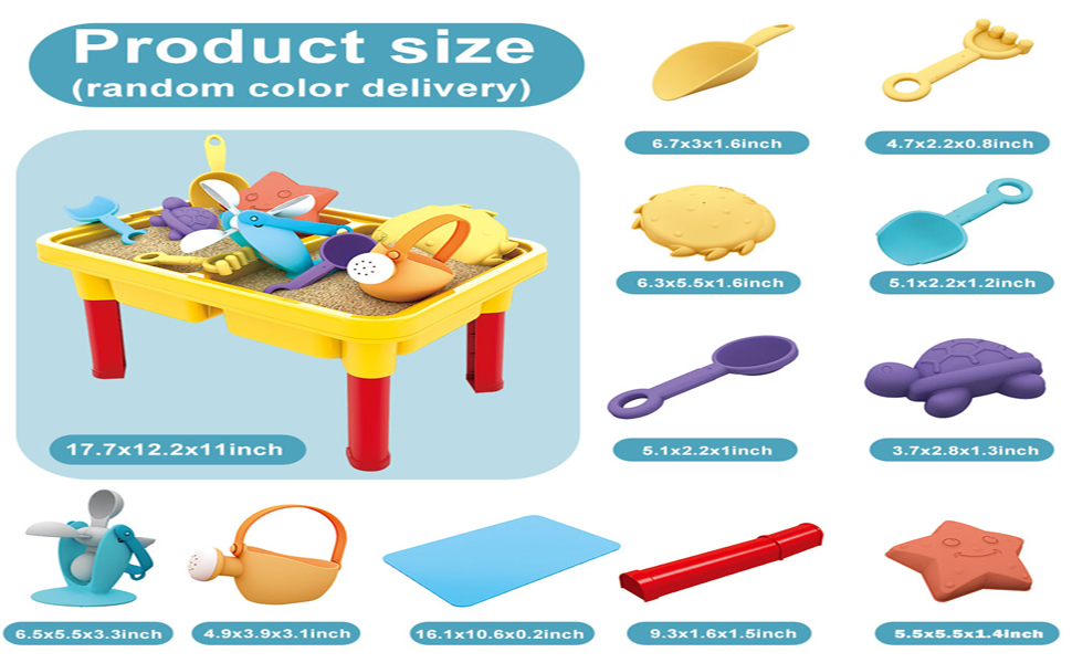 Kids Sand and Water Table Toddler Sand & Water Table for Kids 13