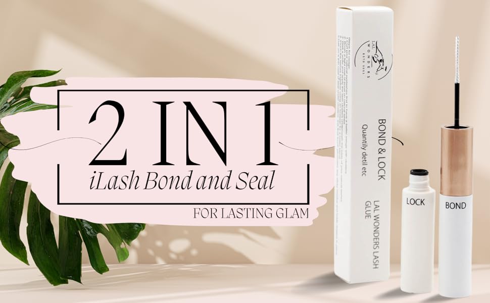 eyelash extension glue bond and seal