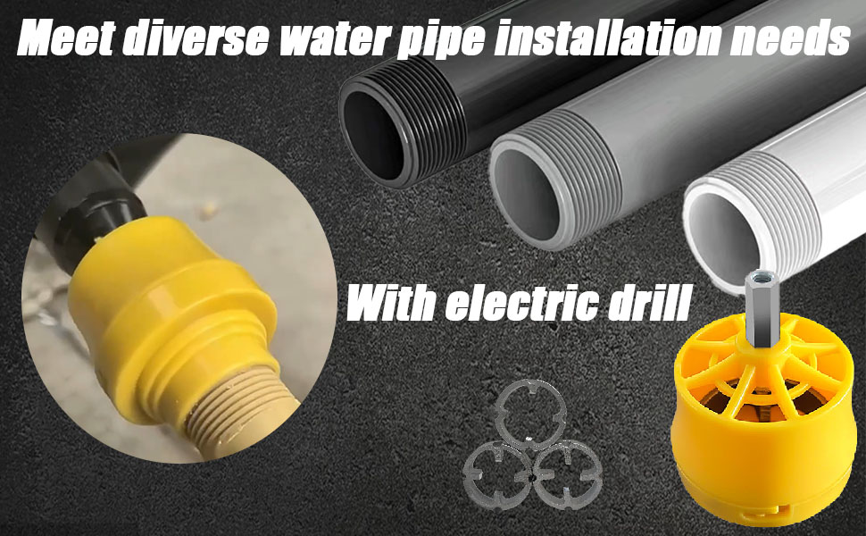 pvc thread maker tool for electric drill