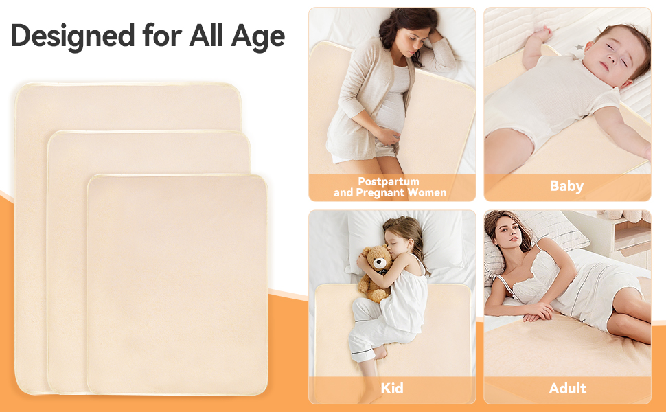 bed pads washable waterproof,incontinence bed pads,nursing pads,mattress pad