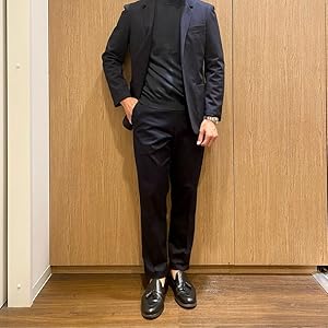 Amazon | [オリヒカ] カジュアルパンツ 裾上げ済み 洗える