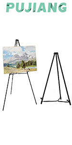PUJIANG 63&#34; Aluminum Telescoping Display Easel Stand