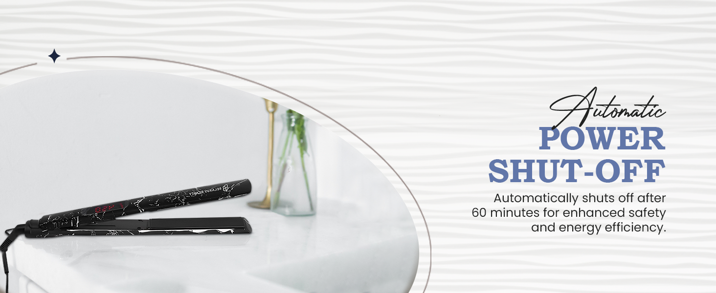 RELAXUS BEAUTY SLZ Analog Limited Hair Straightener with Tourmaline Ceramic Plates