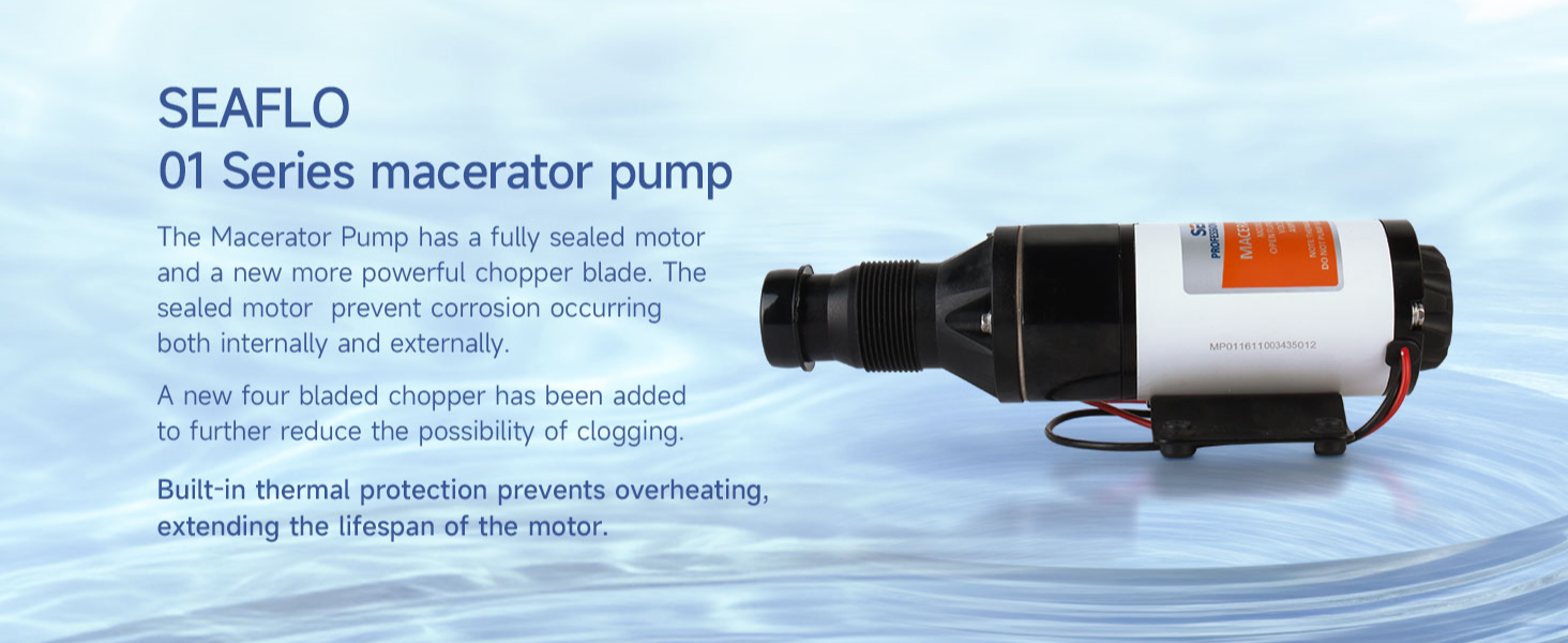 01 Series Macerator Pump