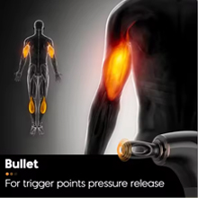massage gun deep tissue percussion muscle massager massage gun with extension handle massage tools