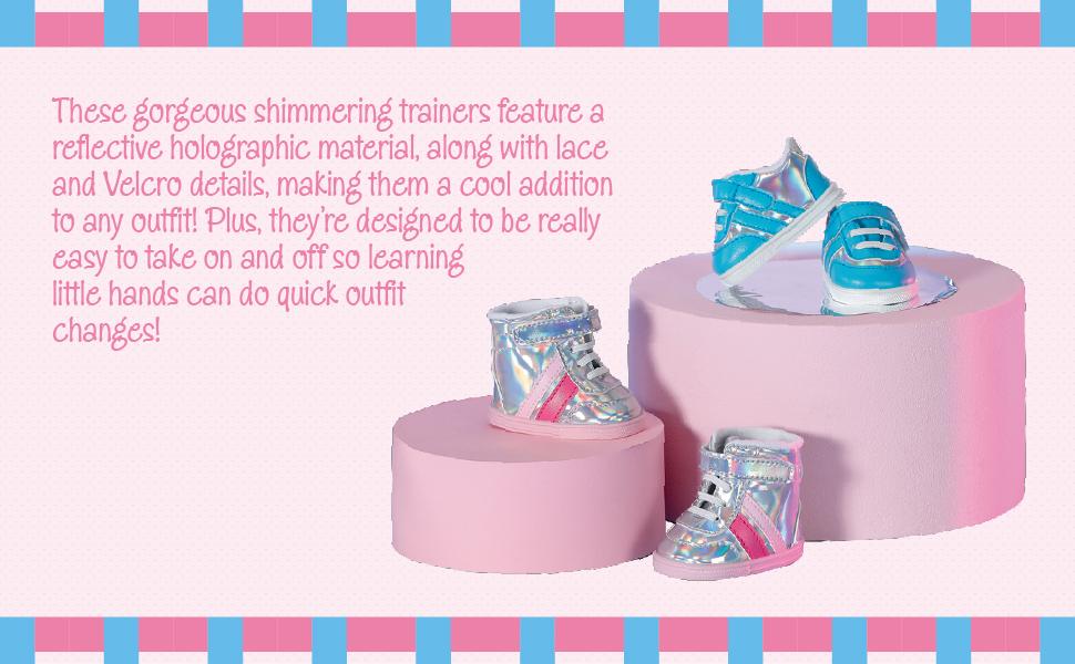 BABY born 831779 Sneakers Blue 43cm