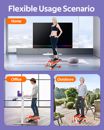 Stair Stepper with Resistance Band