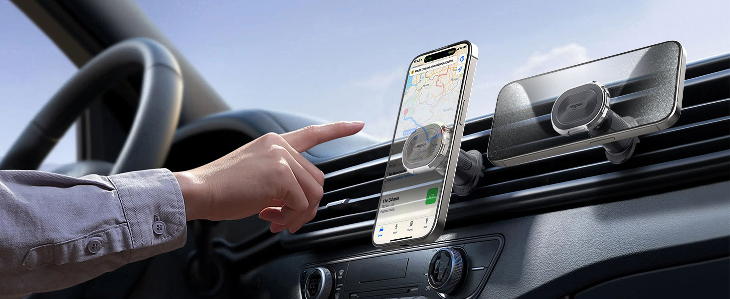 magnetic vent phone holder