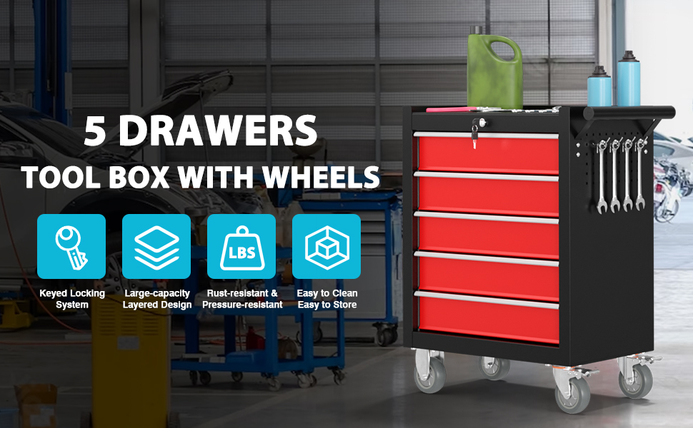 5 Drawers BR