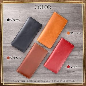 サイフまとめて Amazon | [Four leaf] 薄型 カード14枚収納 財布 メンズ 長財布