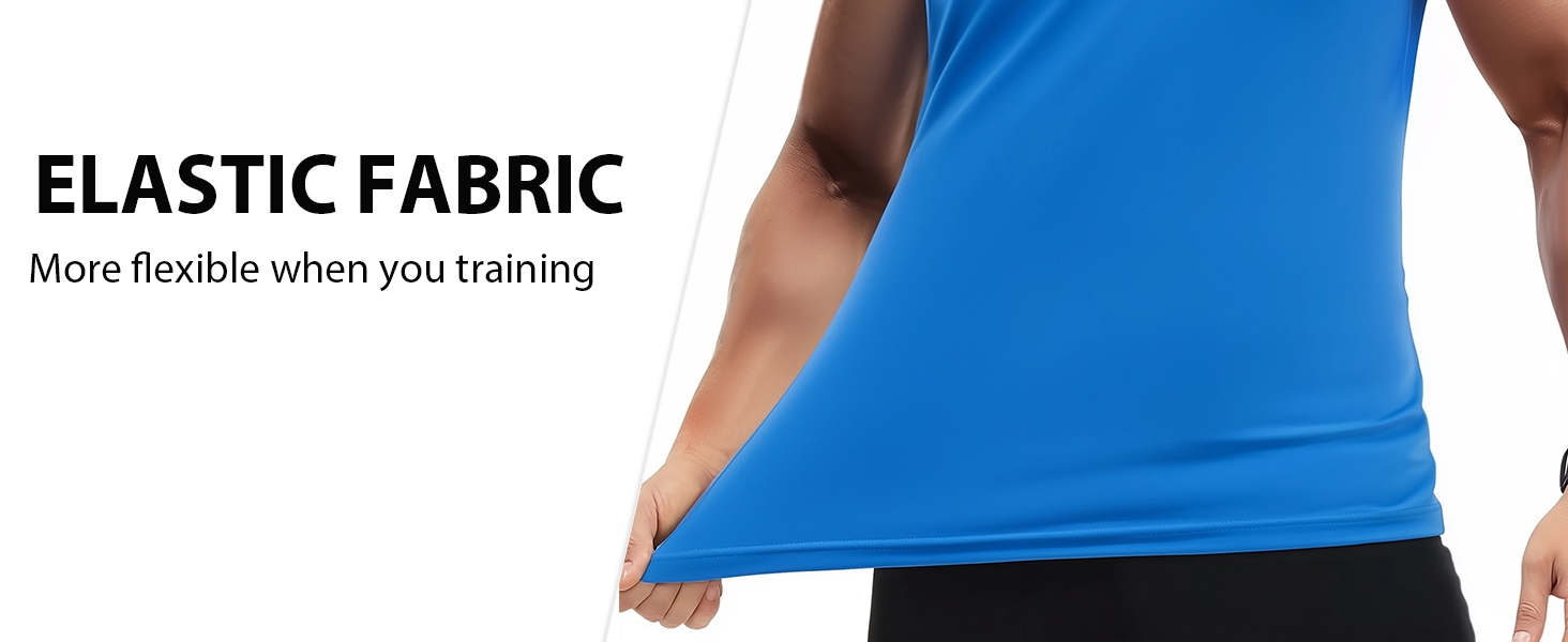 Sleeveless Shirts for Swim Beach