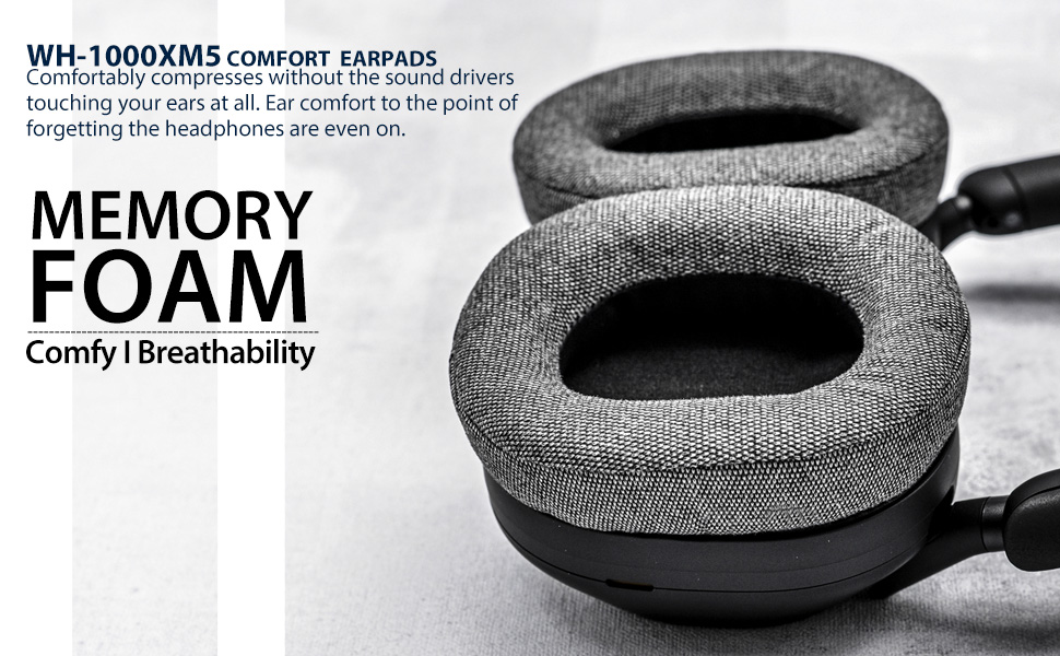wh 1000xm5 earpads Replacement Ear Cushions