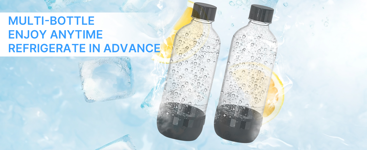 1 litre soda stream bottles