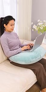 三日月型エルボークッション