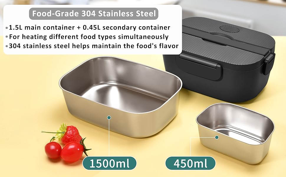 STN Heated Lunch Boxes For Adults,Efficient Electric Lunch