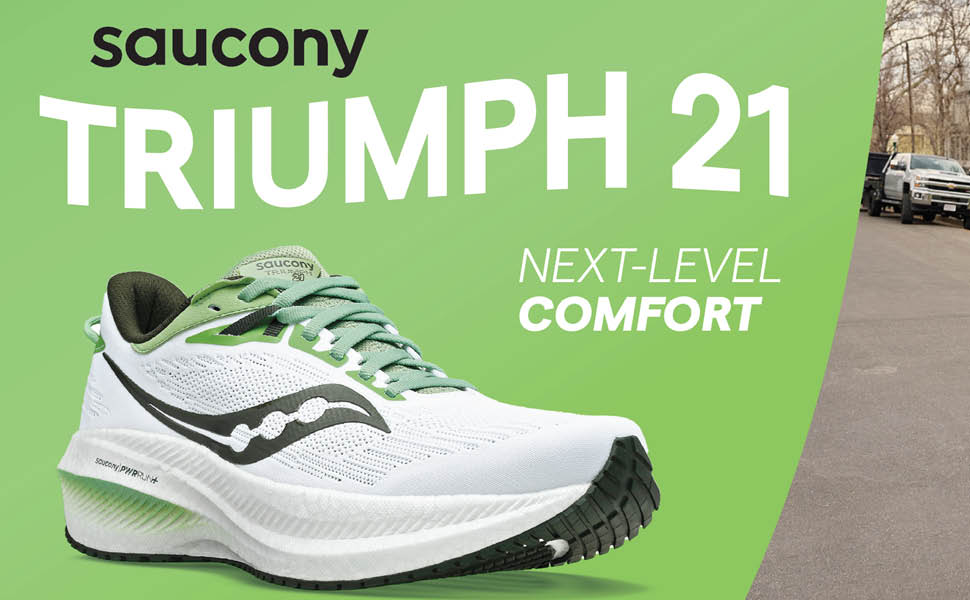 Buy Saucony Mens Triumph 21 Cobalt/Silver Running Shoe 6 UK (S20881107) at Amazon.in
