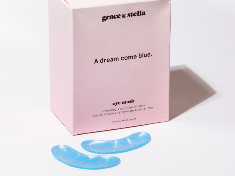  grace and stella eye masks are made of high quality, clean ingredients that are gentle on skin