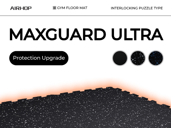 AIRHOP エクササイズマット 12枚セット ブラック 60x60cm Amazon.com: AIRHOP 0.56in Thick 48 Sq Ft Exercise Equipment