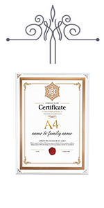 a4　金縁　フォトフレーム