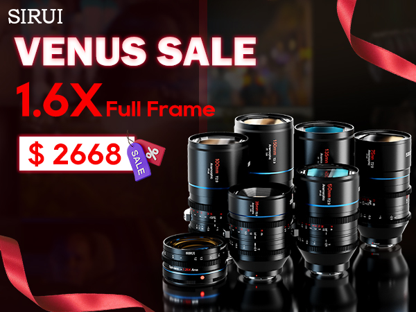 アナモルフィックレンズセット Venus_1.6_x_3_SET_B-Z-JP Amazon.com : SIRUI Venus Full-Frame Anamorphic Lens Set with