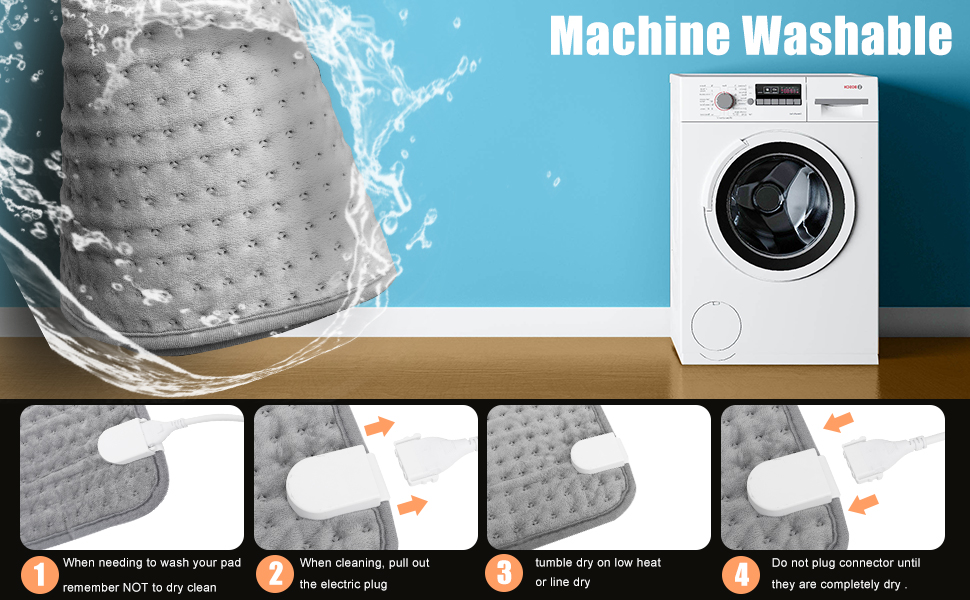 TOPSOSO Extra Large Heating Pad 20"x 40" Electric Heating