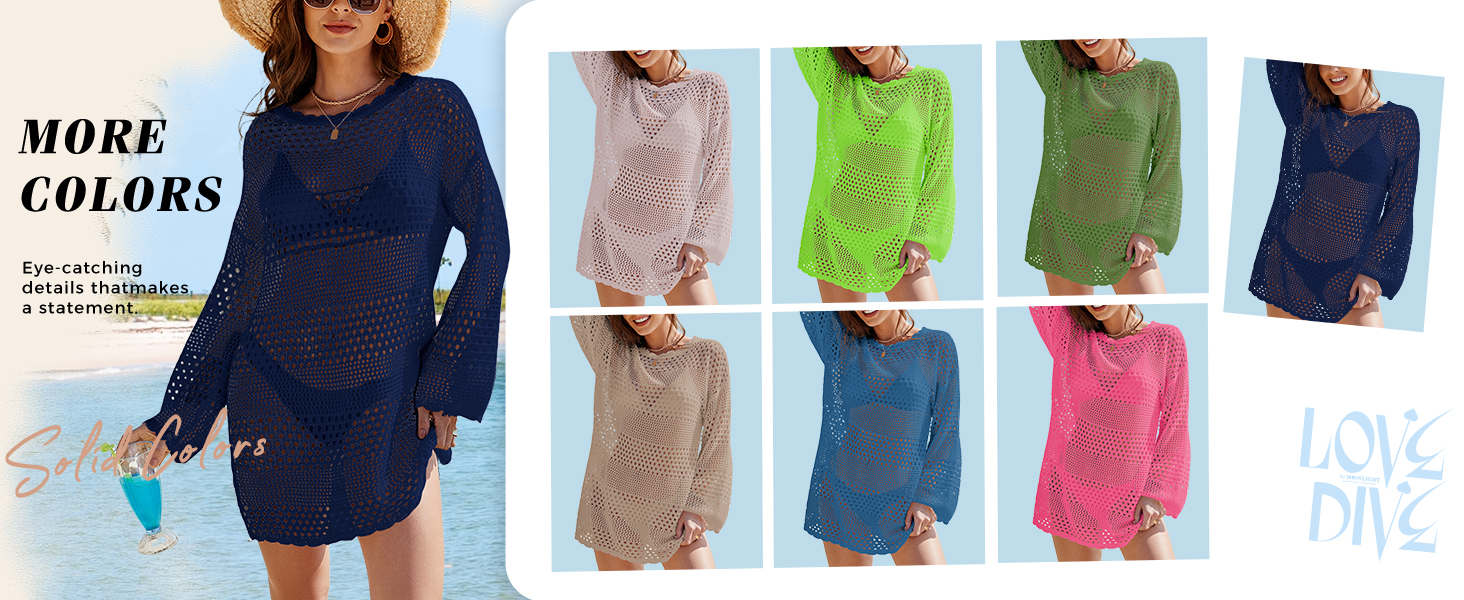 beach cover ups for women