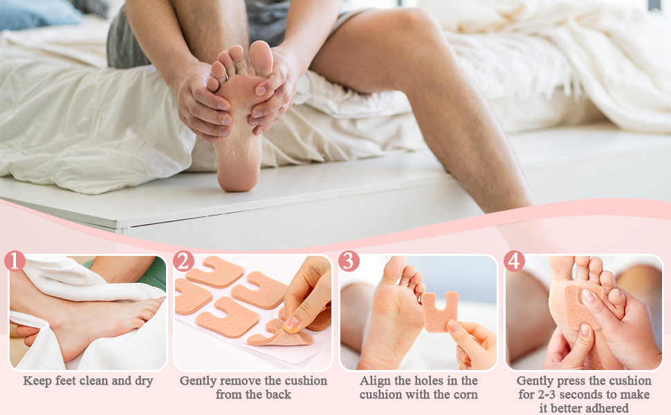 U Shaped Felt Callus Pads