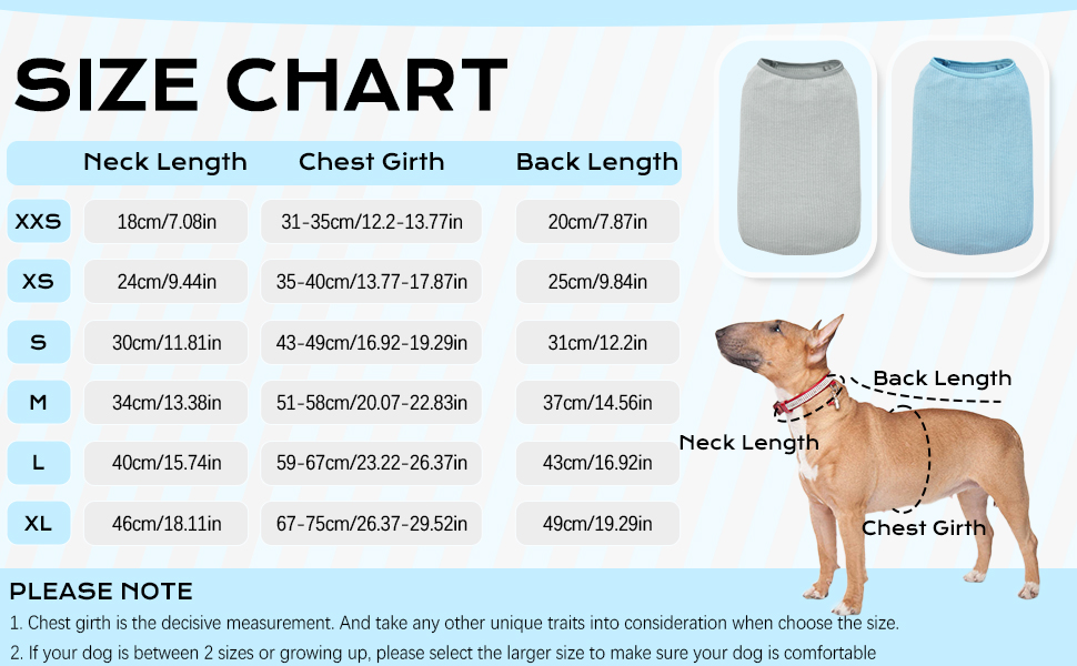shirts für große hunde
