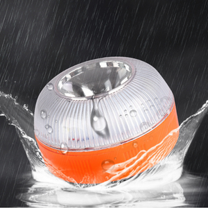 luz, emergencia, amarilla, blanca, led, coche, carretera, intermitente accidente encendido magnético