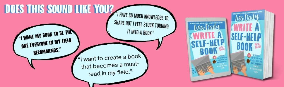 write a how-to book with top book coach Lisa Daily