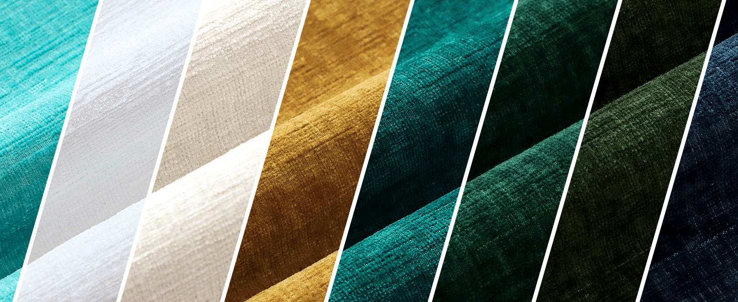 JOTOM Set of 2 Cushion Covers 30x50 cm Soft Chenille Gold Yellow Decorative Throw Pillow Covers 12x20 Inch Lumbar Cushion Case Solid Pillowcases for Couch Sofa Living Room Bed Home Decor (Gold Yellow) 25 1