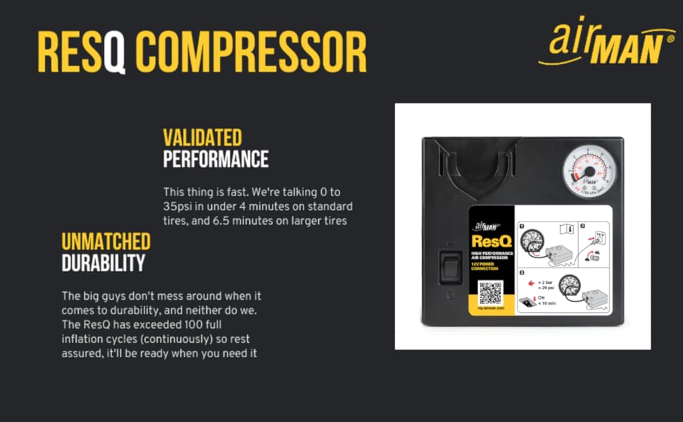 ResQ Tire Repair Kit Compressor Overview