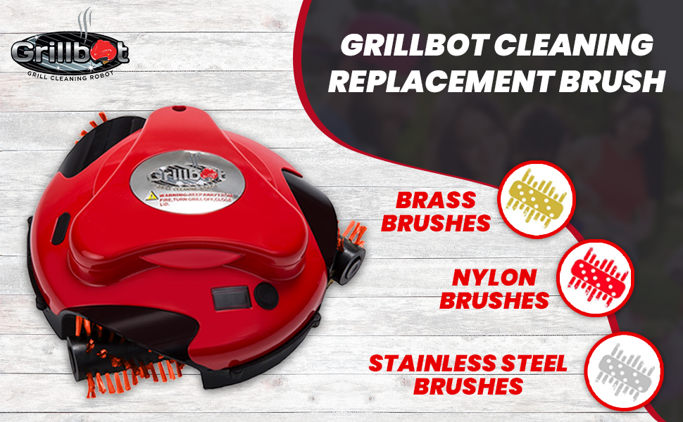 Grillbot Automatic BBQ Grill Cleaning Robot Replacement