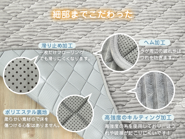 【特価セール】Colorsroom カーペット ラグマット 3畳 極厚25mm Amazon | Colorsroom カーペット ラグマット 3畳 極厚25mm 5層