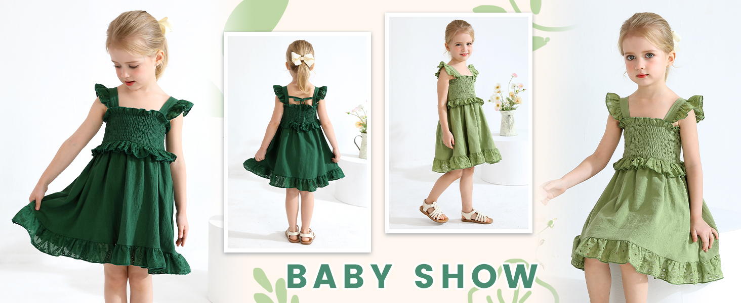 Toddler Green Dress