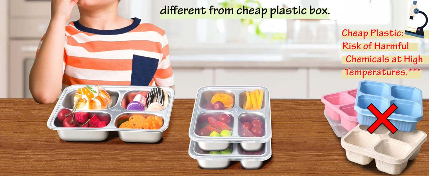 kids snack box lunchable container