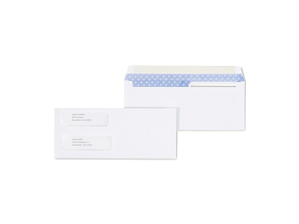 31＜税送料2670円込＞31×7.75 ( L7９×W19.6cm) P貼済み Amazon.com : Staples Business Letter Envelopes, Double