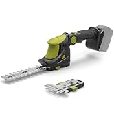 Hedge Trimmer Cordless for DEWALT 20V MAX Battery, 1200RPM Grass Trimmer Electric Hedge Trimmer, ...