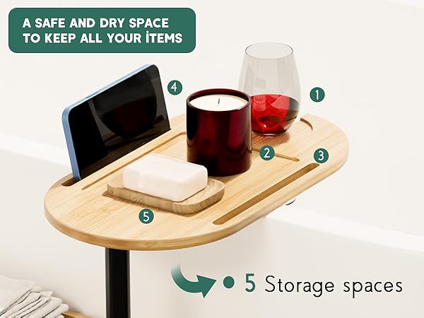 bath caddy tray for bathtub