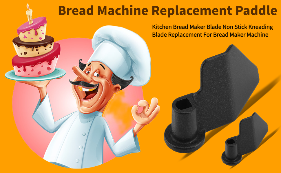 Bread Maker Paddle, bread Kneading Part Replacement for Machine Kitchen Appliance