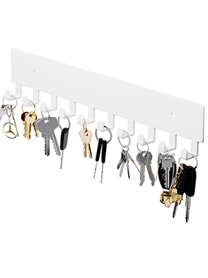 Amazon.com: GTK Key Holder for Wall, Key Hooks with 10 Hooks