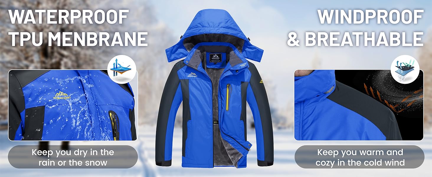 Waterproof, Windproof