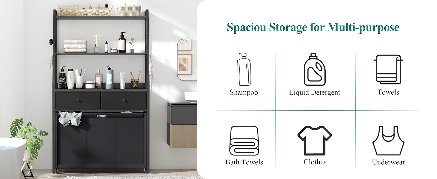 laundry sorter 3 section