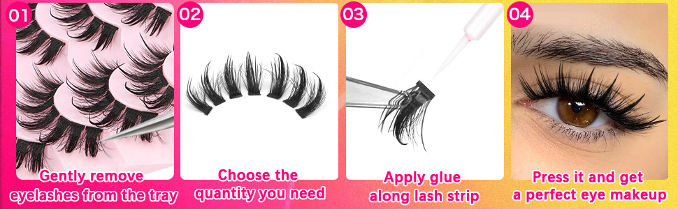 lash clusters