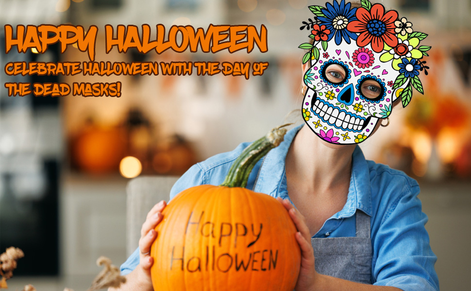 DAY OF THE DEAD MASKS