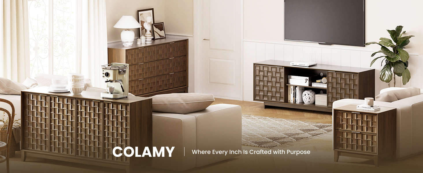 Fluted Walnut Cabinets for Every Room