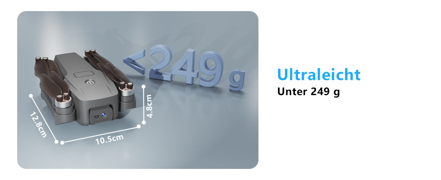 Drohne mit 1080p Kamera,mit Brushless Motoren Drohnen mit Kamera f眉r Erwachsene,Optische Streaming