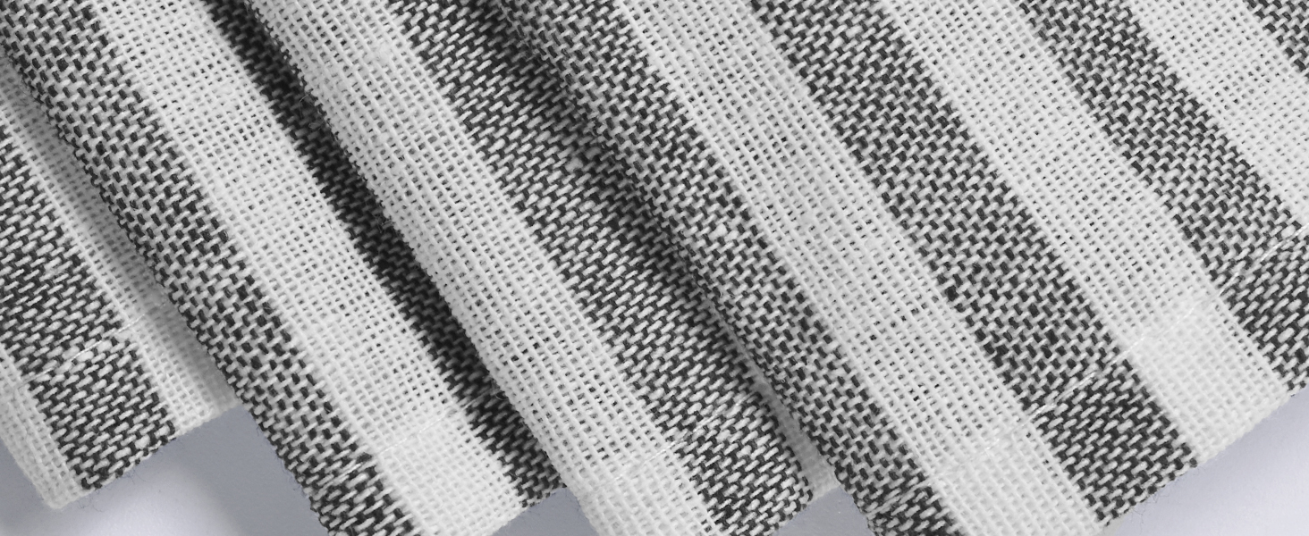 Farmhouse Cotton Line Curtains